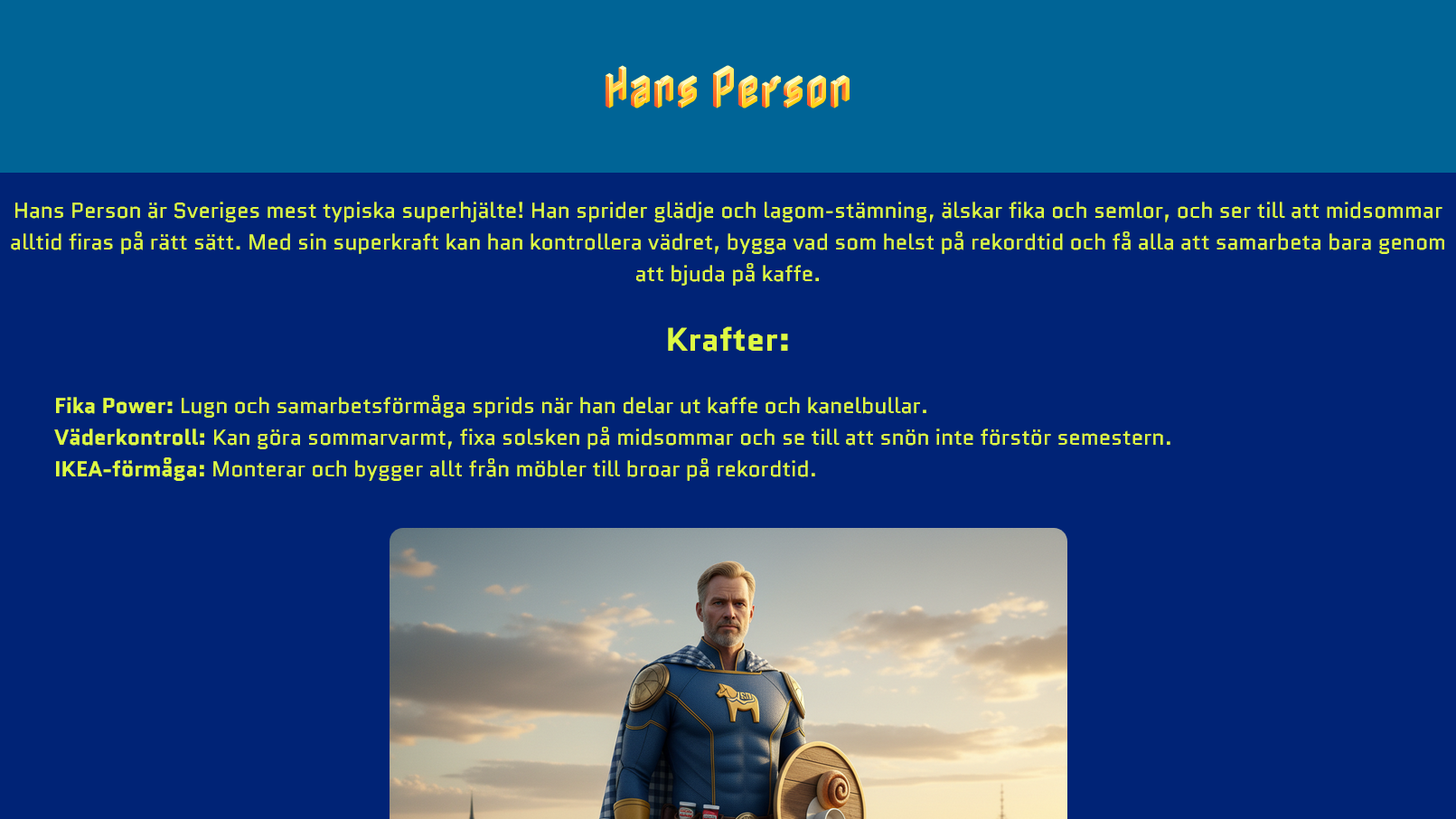 Superhjälte screenshot